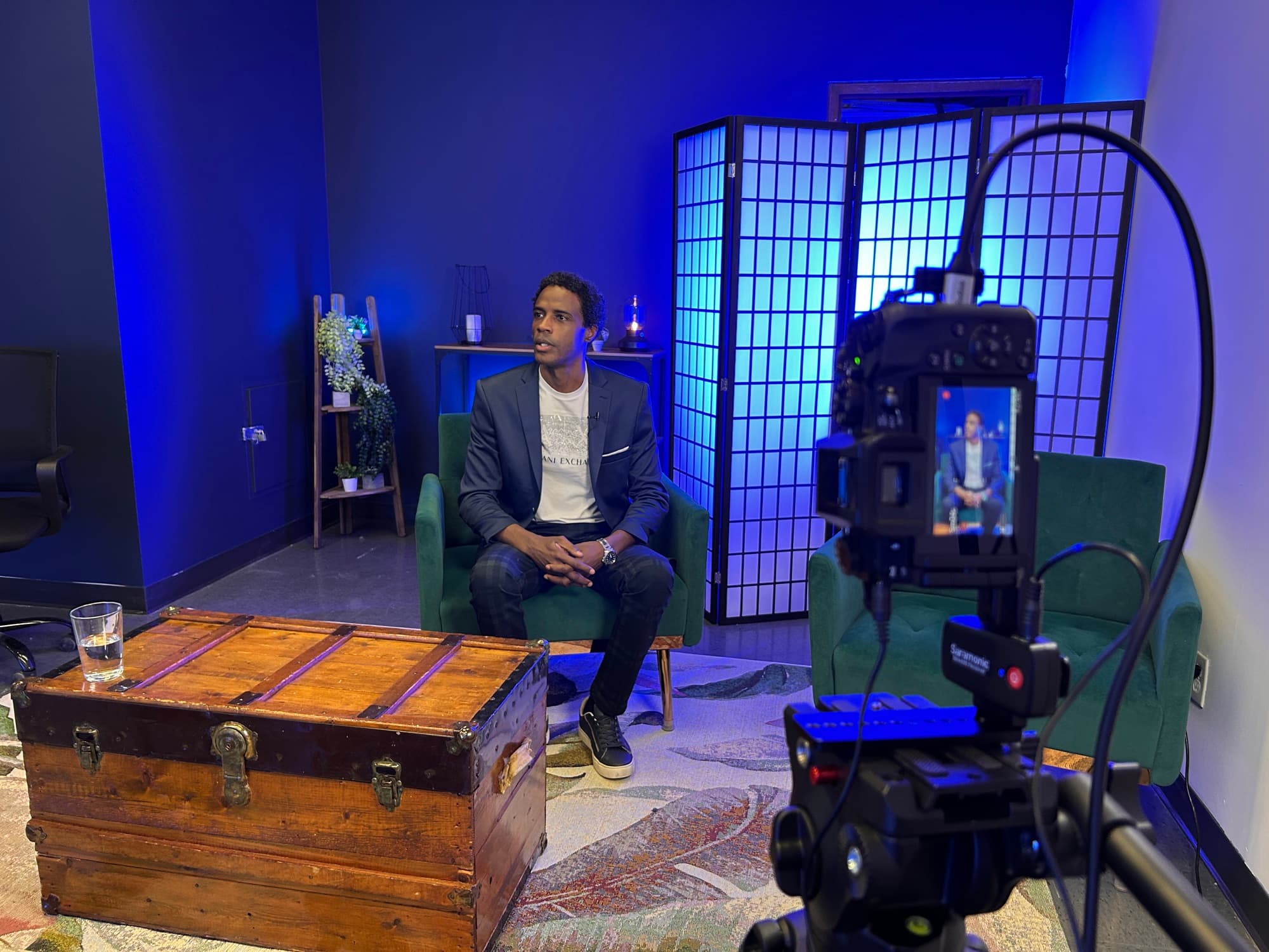Espace de tournage du Studio de l'île